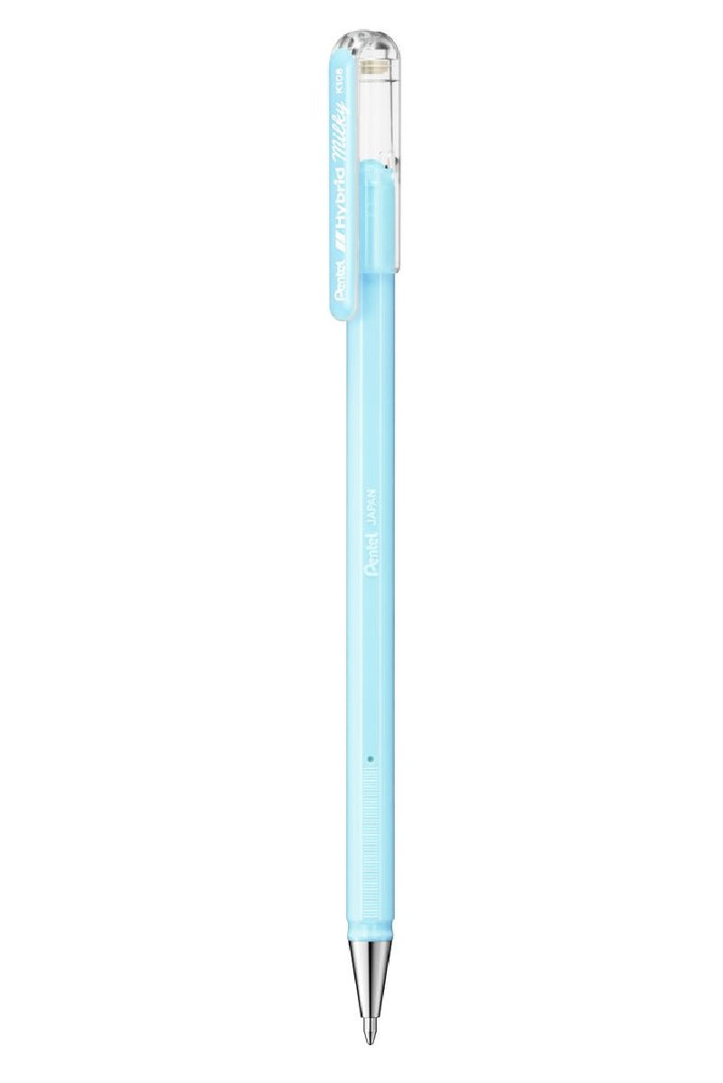 Pentel gelpen Milky - pastel blauw