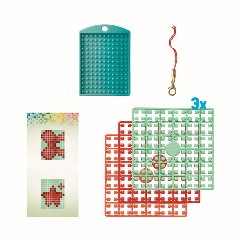 Pixelhobby medaillon startset - kerststrik