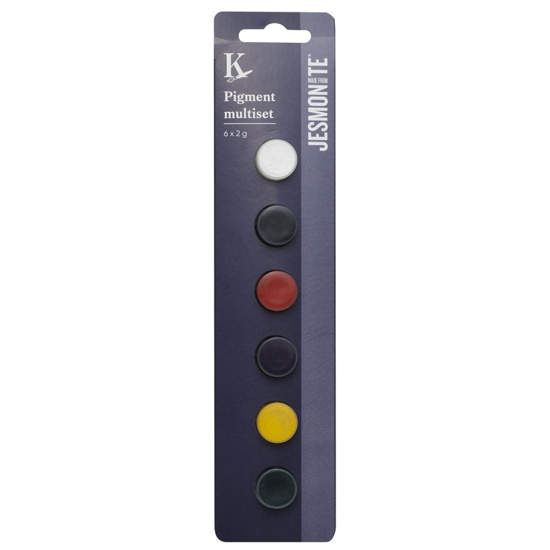 Jesmonite AC100 pigment - 6 stuks - classic