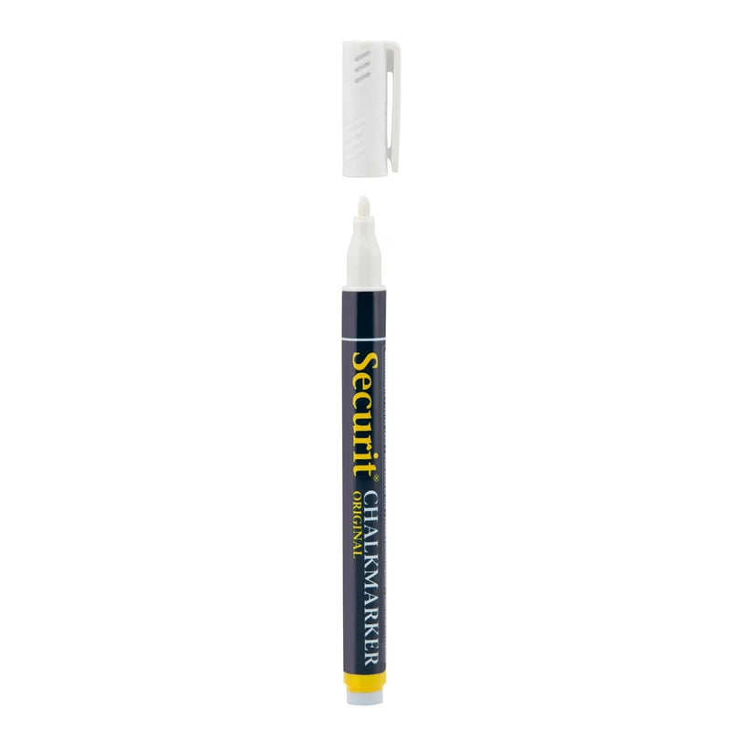 Securit Liquid chalkmarkers - 1 tot 2 mm - wit