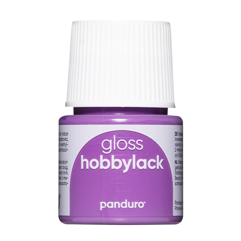 Hobbylak glans - 45 ml - lila