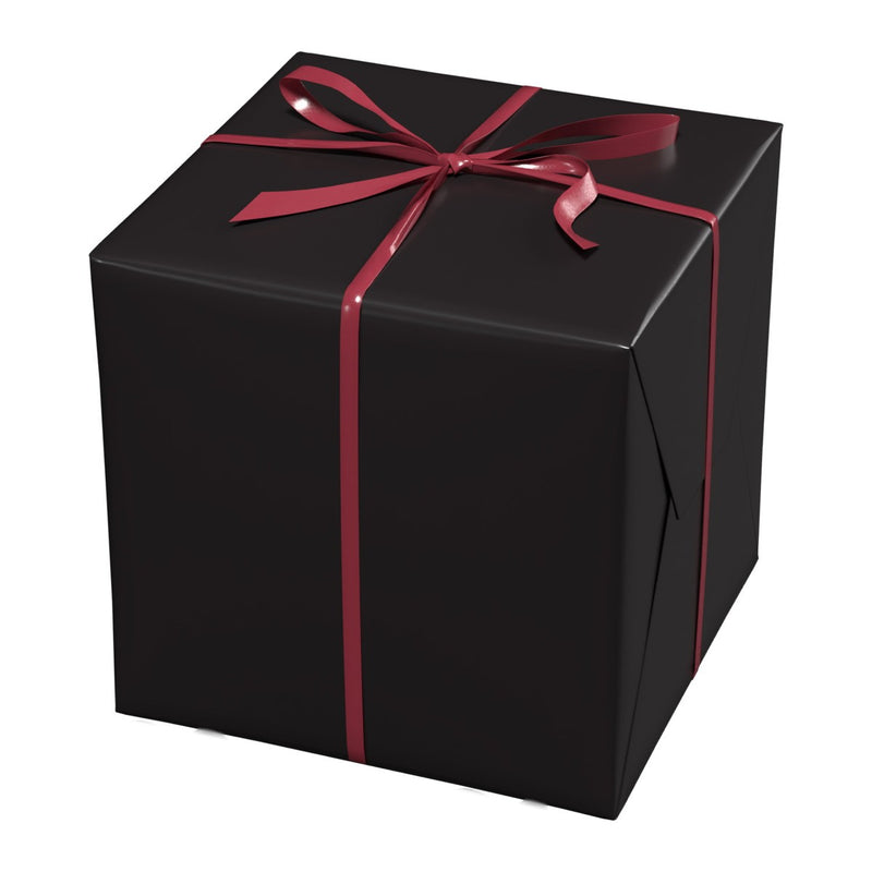Cadeaupapier - 10 meter - zwart