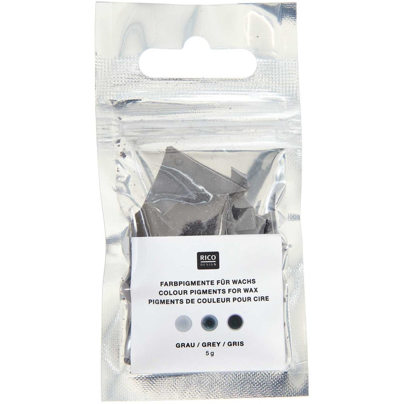 Kaarsen pigment - 5 gram - grijs