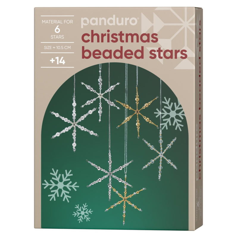 Panduro DIY kit - Christmas Beaded Stars
