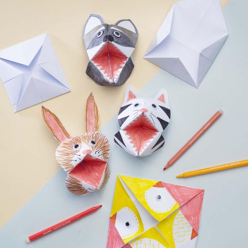 beestjes van papier
