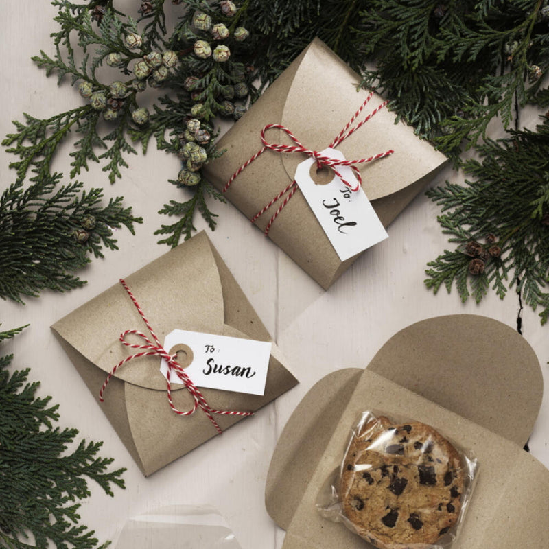 cadeaudoosjes voor kerstkoekjes