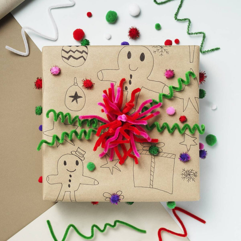 cadeaupapier versieren