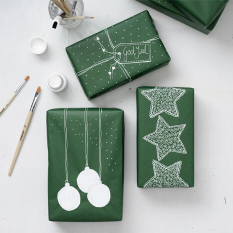 cadeautjes met geverfde details