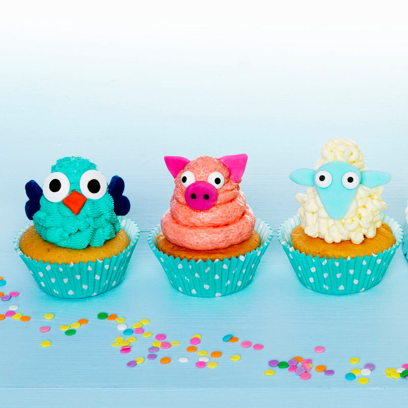 dieren cupcakes