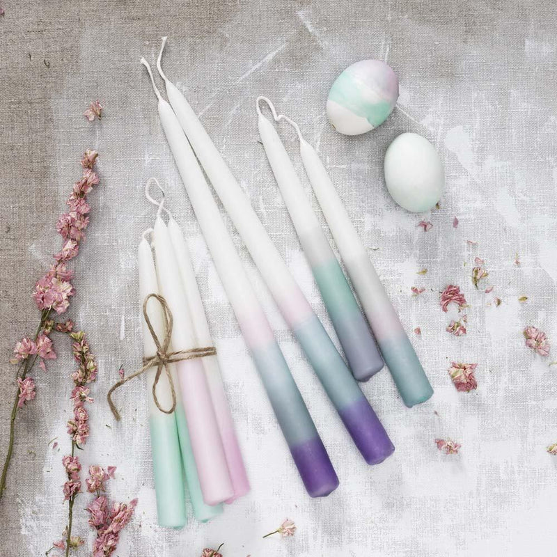 dip-dye kaarsen