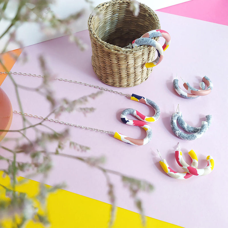 FIMO terrazzo sieraden