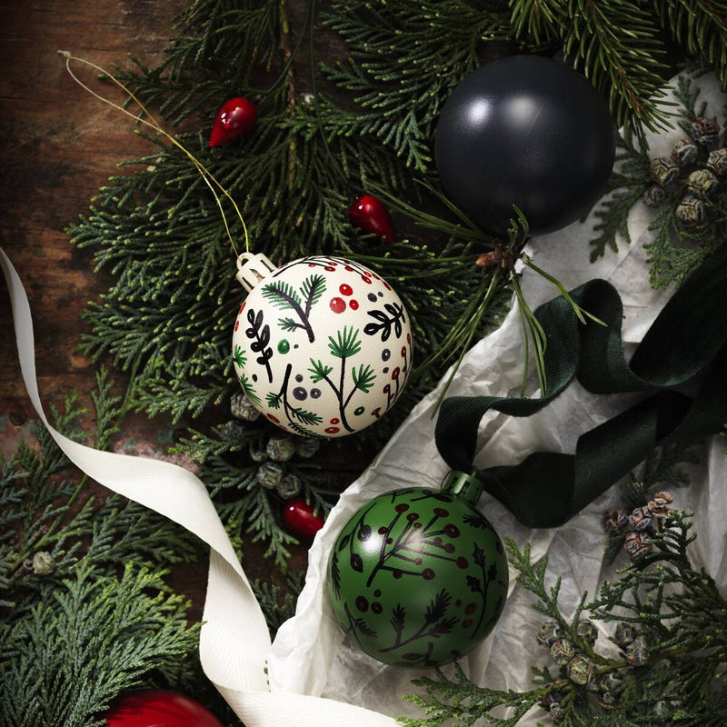 kerstballen schilderen