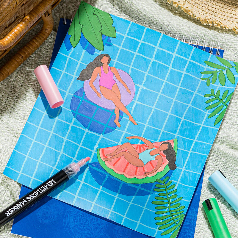 Limitless Marker zomertekening