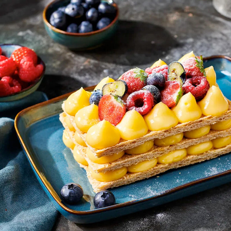 mille-feuilles met fruit