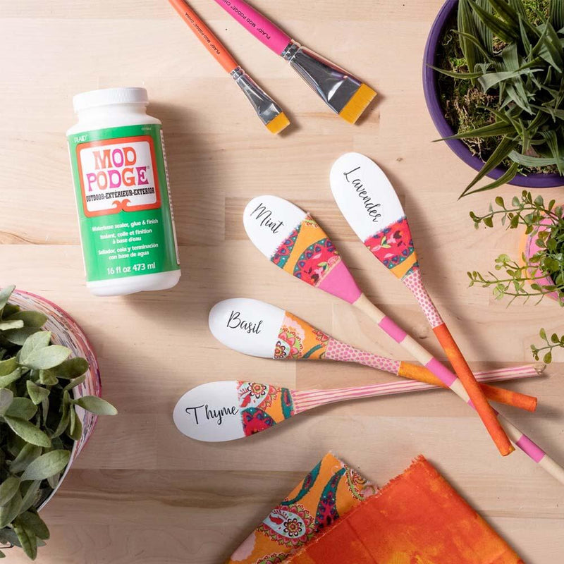 decoupage plantenstekers