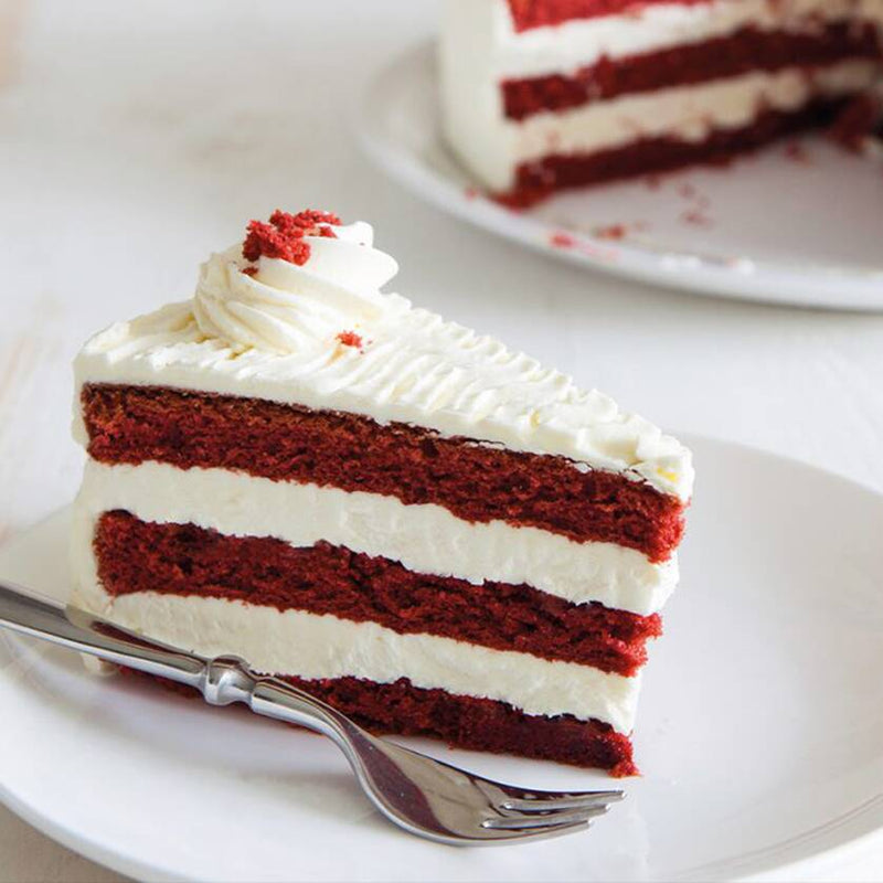 red velvet taart