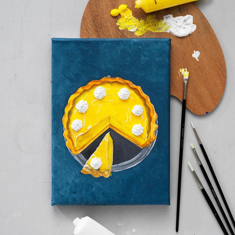 een heerlijk schilderij met 3D toefjes