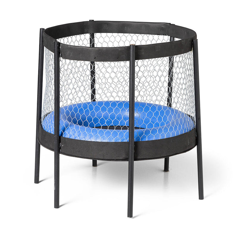 een trampoline