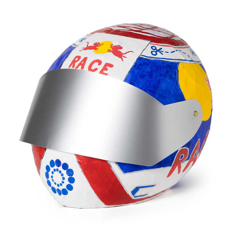 een racehelm