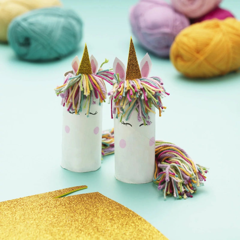 unicorns van wc-rolletjes
