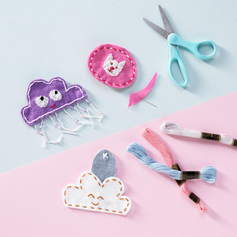 vilten versieringen voor je schooltas
