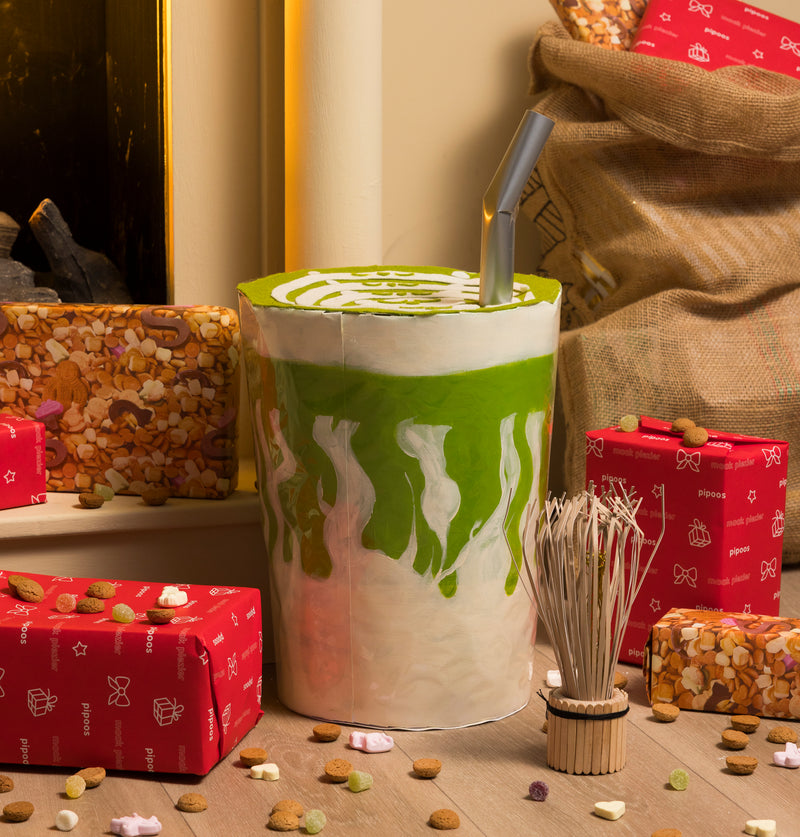 een matcha latte