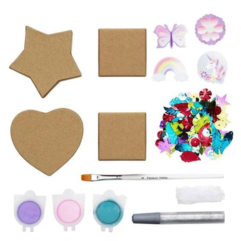 Panduro Junior DIY kit - pretty boxes