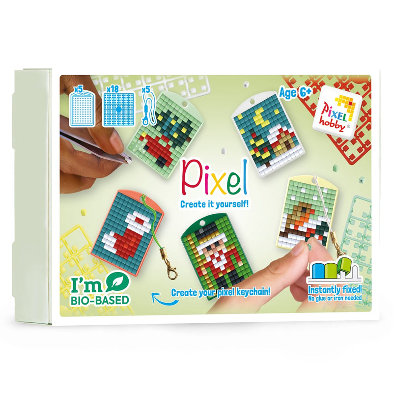 Pixelhobby medaillon thema box - kersttijd