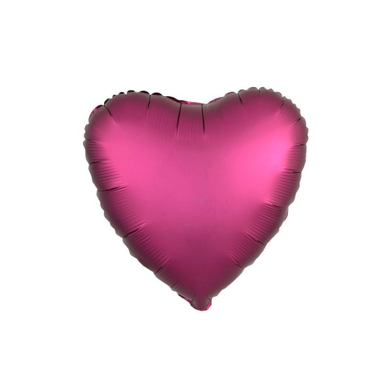 Folie ballon - 46 cm - hart - cherise
