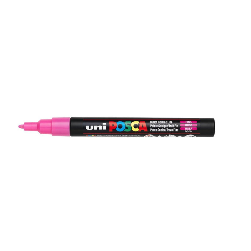 POSCA acrylmarker - fijn PC-3M - 0,9-1,3 mm - roze