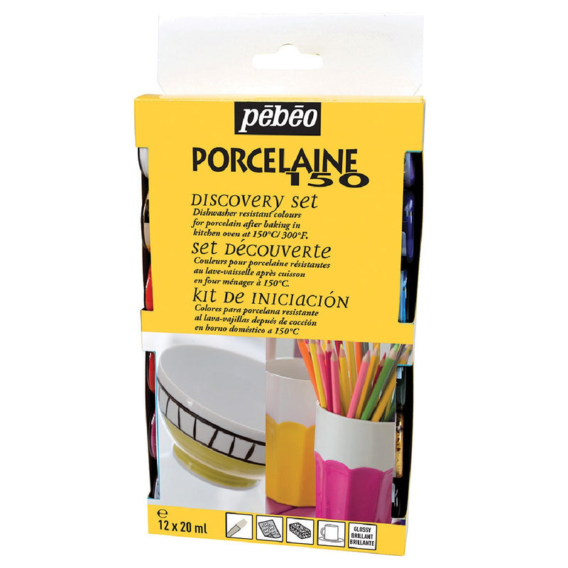 porseleinverf set - 12x 20 ml