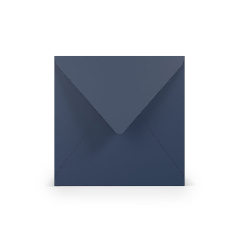 Enveloppen - vierkant - 5 stuks - blauw