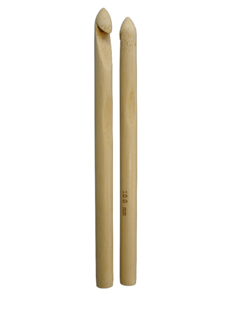 Hoooked haaknaald - bamboe - 17 cm - 10 mm
