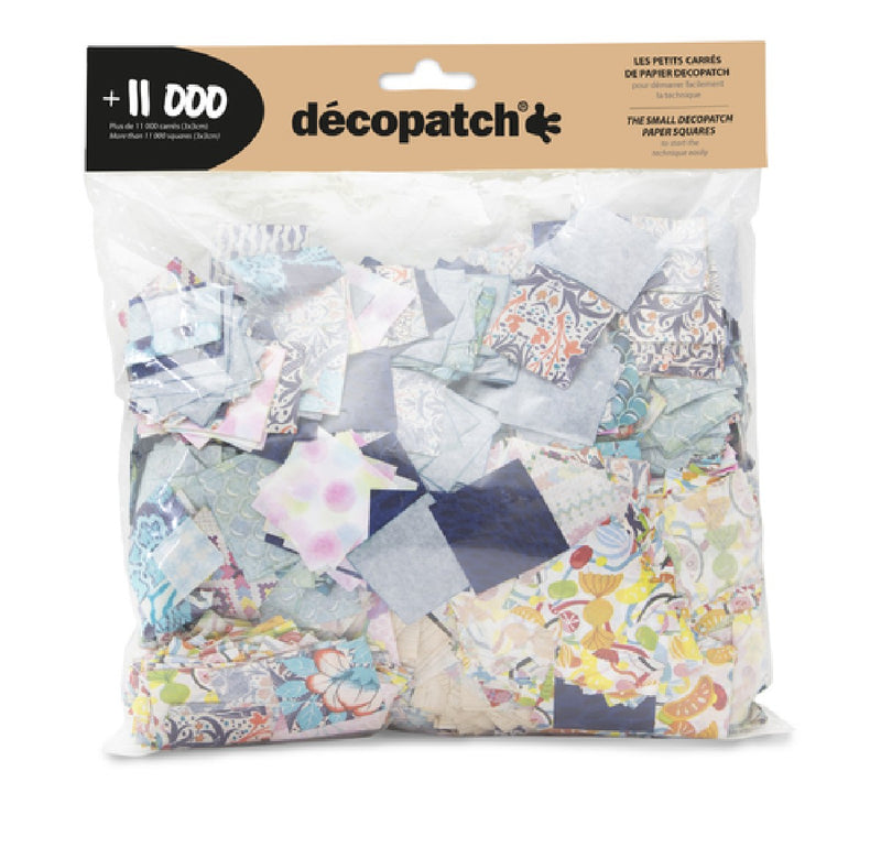 Décopatch Maxi Pack - 3x3 cm - 11.000 stukjes