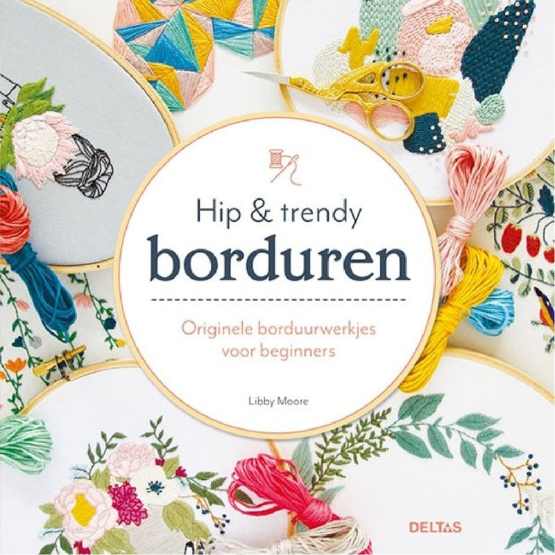 Boek - Hip en trendy borduren