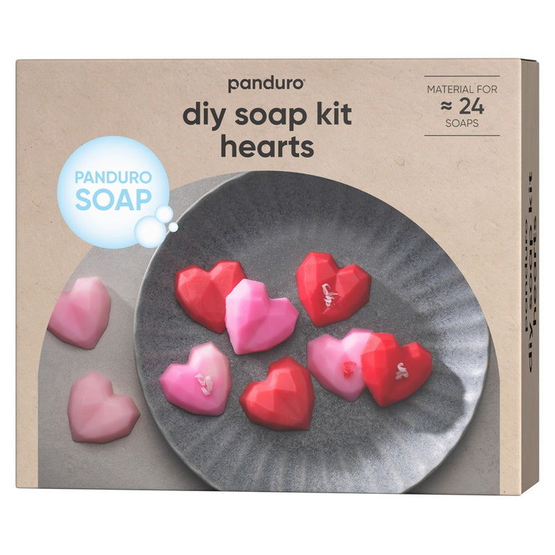 Panduro DIY kit - zeep - hartjes