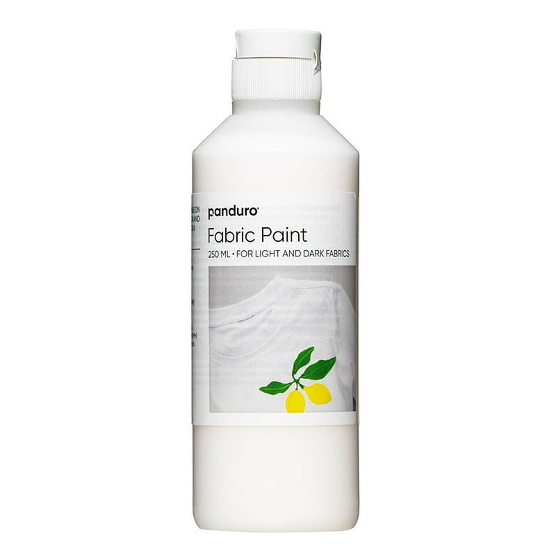 Panduro Fabric Paint - 250 ml - wit