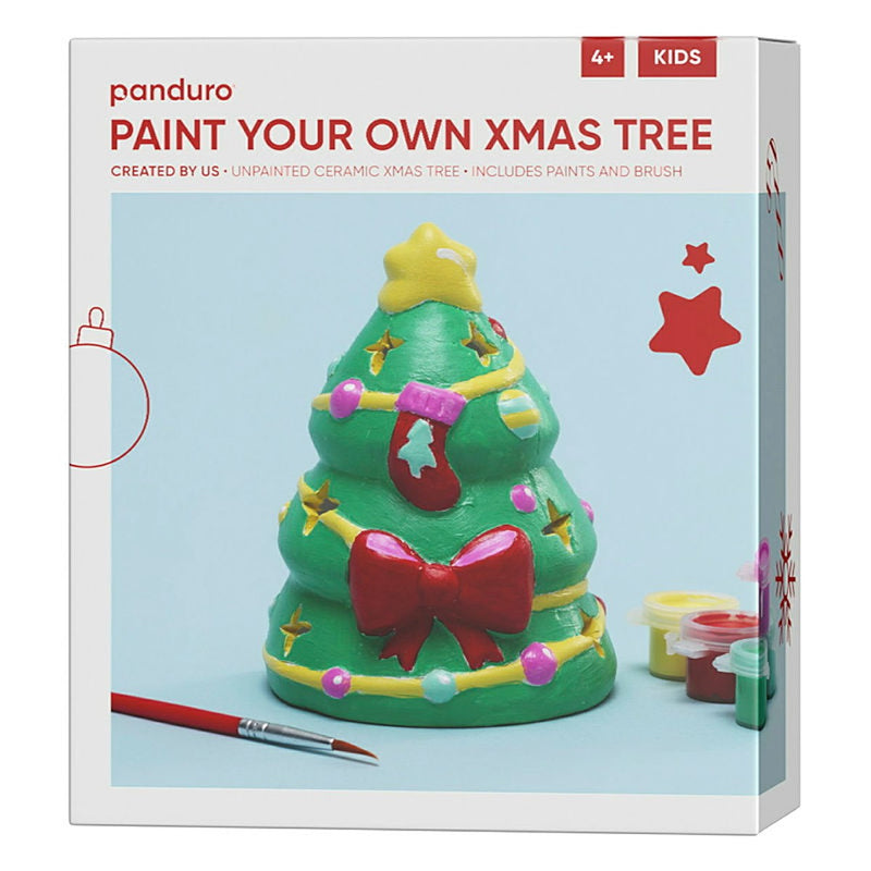 Panduro Kids DIY kit - kerstboom schilderen