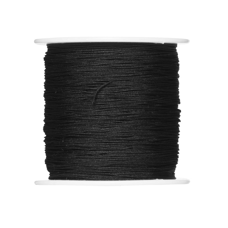 Nylon koord 0.5 mm - 130 meter - zwart
