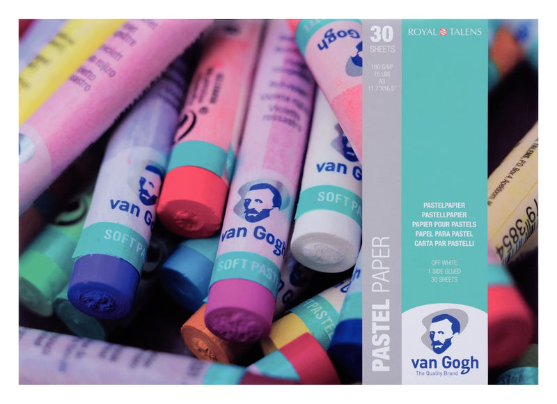 van Gogh blok oliepastelpapier - A3 - gebroken wit