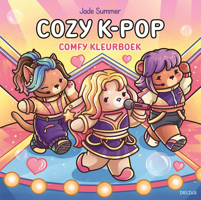 Kleurboek - Cute & Comfy - Cozy K-Pop
