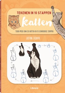 Boek - Tekenen in 10 Stappen - Katten