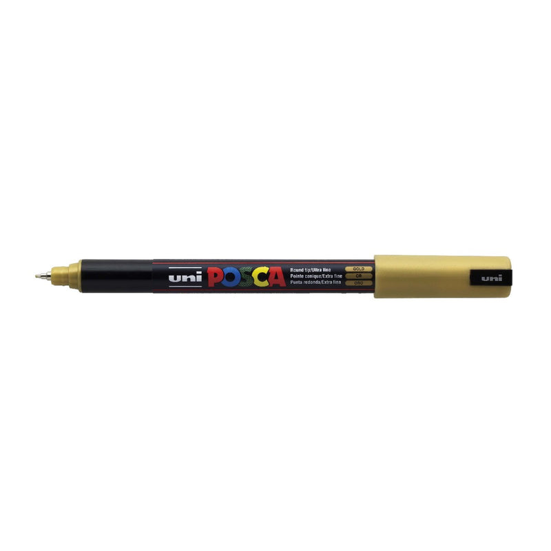 POSCA acrylmarker - ultrafijn PC-1MR - 0,7 mm - goud