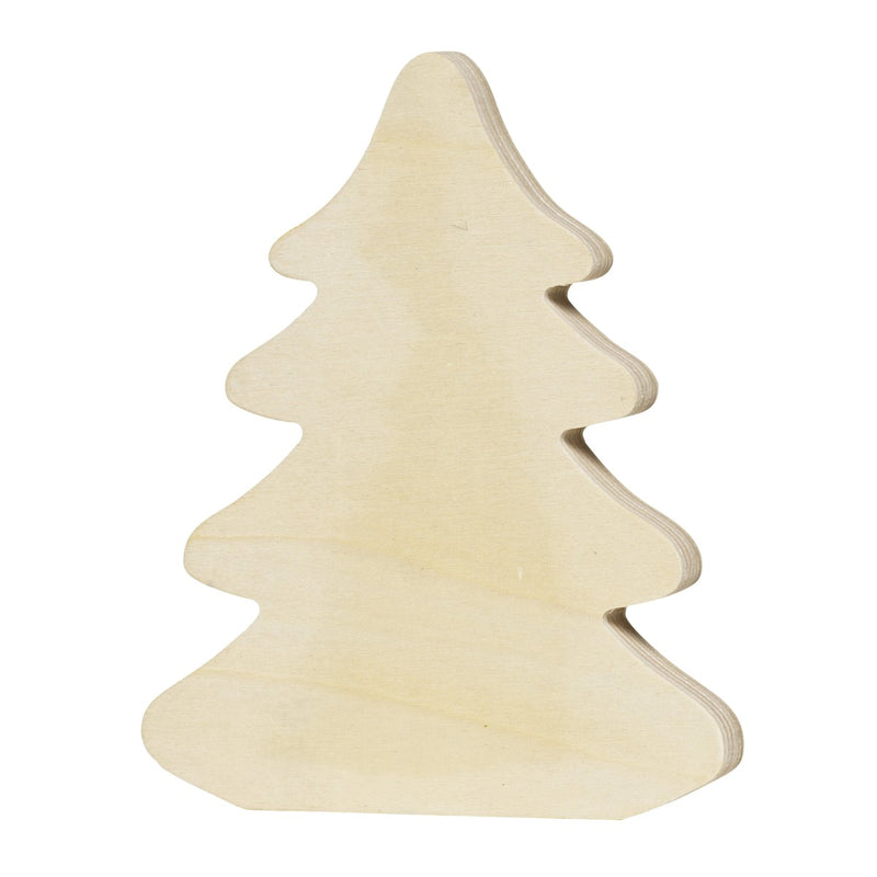 Houten figuur - kerstboom