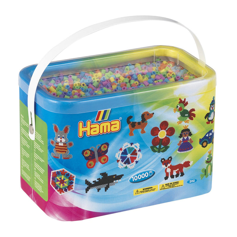 Hama Midi - strijkkralen box - 10.000 stuks - pastel mix