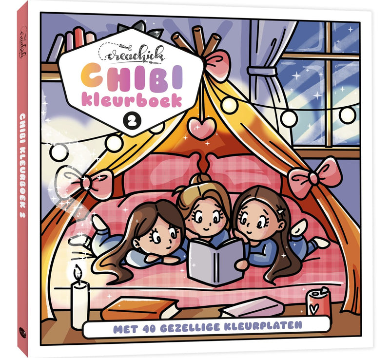 Kleurboek - CreaChick Chibikleurboek 2