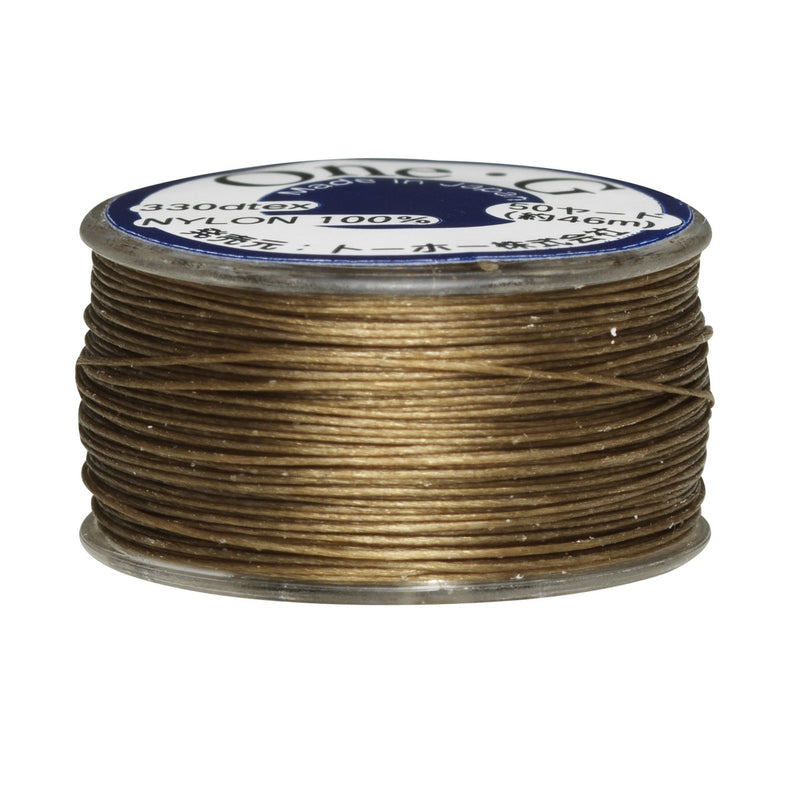 TOHO rijggaren - nylon - 46 meter - goudkleurig