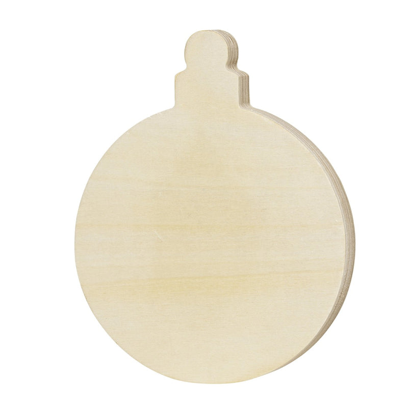 Houten figuur - kerstbal