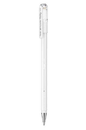Pentel gelpen Milky - wit