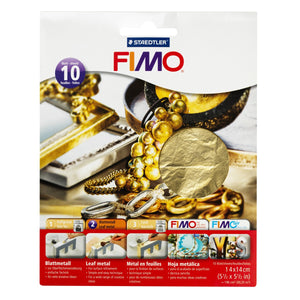 FIMO bladmetaal - goudkleurig